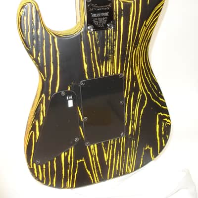 2021 Charvel Pro-Mod San Dimas Style 1 HH FR E Ash Electric Guitar, Ebony Fingerboard, Old Yella w/ Bag image 15