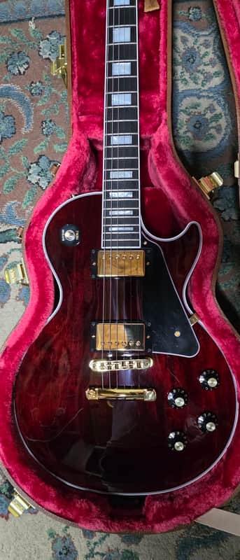 Gibson Les Paul Custom '70s 2025 - Like NEW - Wine Red image 1