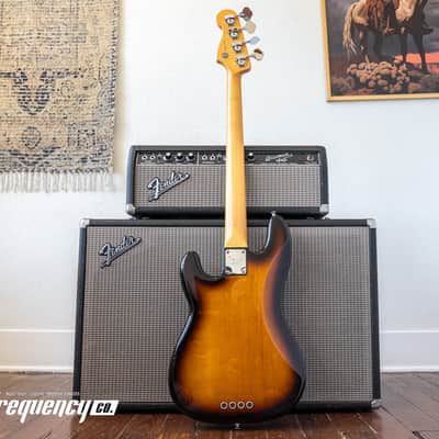 Fender Select Precision Bass in a Two Tone Sunburst wit a Flamed Maple Top and Fretboard - 2012 image 10