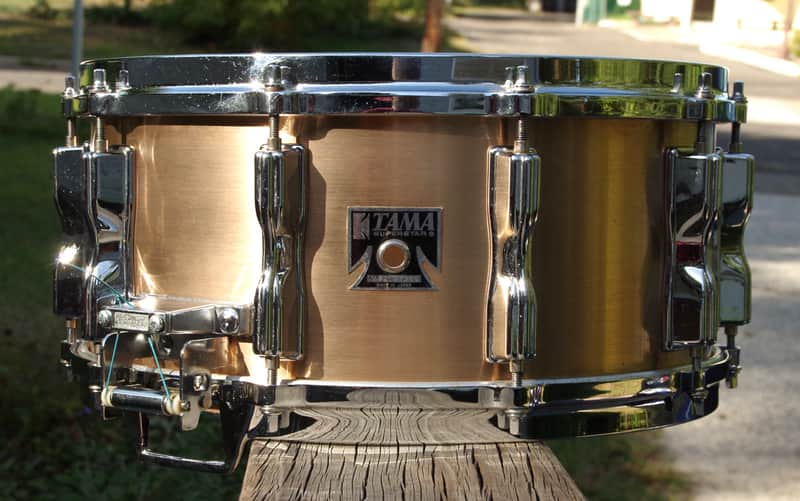 Tama BB-156 Mastercraft 6.5x14" Bell Brass Snare Drum 1981 - 1987 image 2
