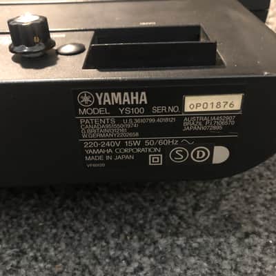 modified: Yamaha YS100 FM Synthesizer Vintage Polyphonic Digital Multitimbral Synthesizer, Vintage image 7