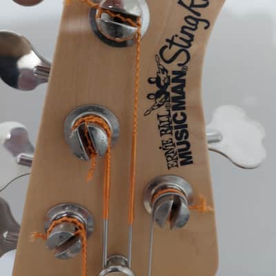 Ernie Ball Music Man 5 string bass 2012 - Natural image 2