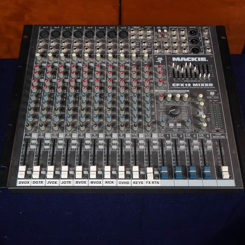 Mackie CFX12 MKII 12-Channel Compact Integrated Live Sound