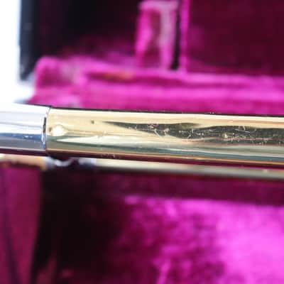 1973 Reynolds Medalist Tenor Student Trombone w/case and mouthpiece image 8