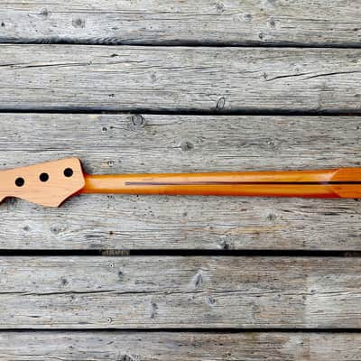 Jazz Bass neck,  roasted maple image 3