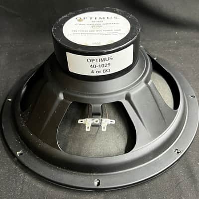 Optimus 12" Speaker 40-1029 60 Watts 4.7 Ohms image 1
