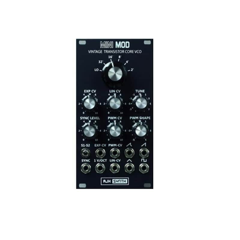 AJH Synth AJH Synth Mini Mod Transistor Core VCO Module (black…