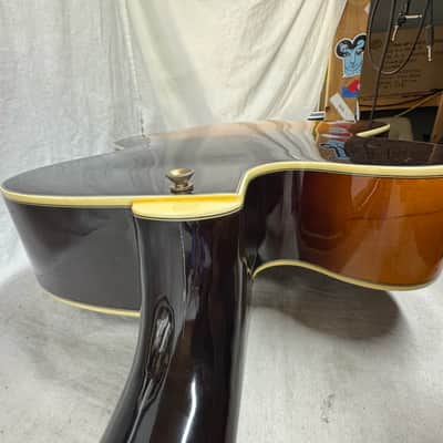Epiphone Emperor Archtop Hollowbody Guitar with Case 1996 - Antique Sunburst image 24