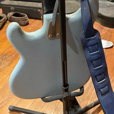 Hagstrom H I 1960s - Blue image 4