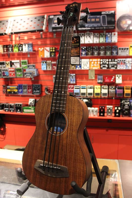 Kala U-Bass Solid Acacia Natural image 1