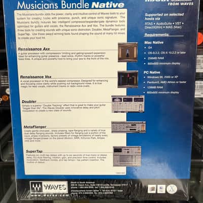 Waves Musicians Bundle Native Plugins image 2