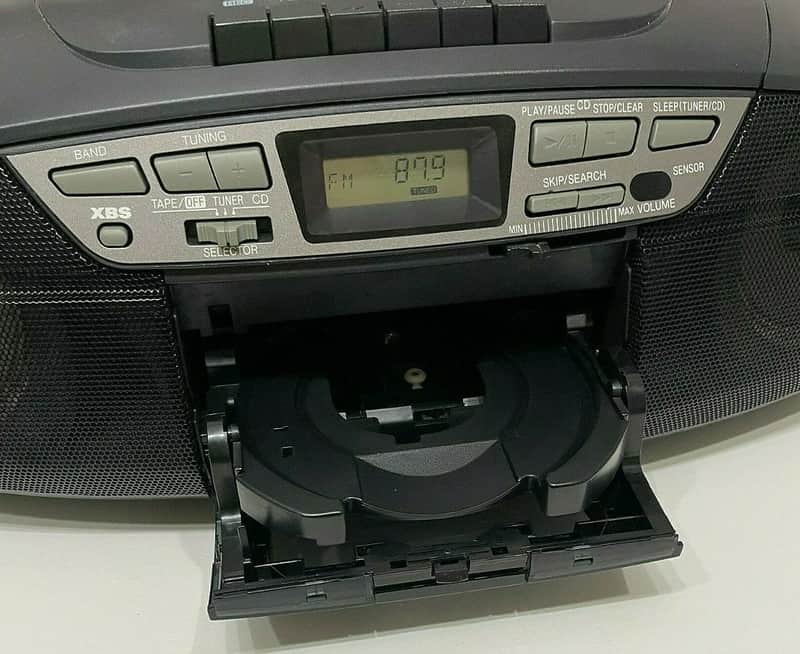 Panasonic - RX-DS17 - Portable CD Cassette Radio Boombox with