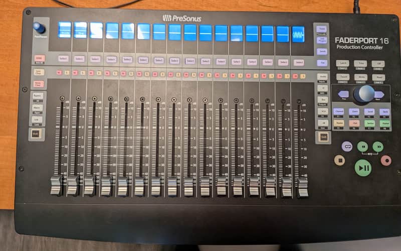 PreSonus Faderport 16 USB DAW Control Surface 2018 - Present - Black image 1