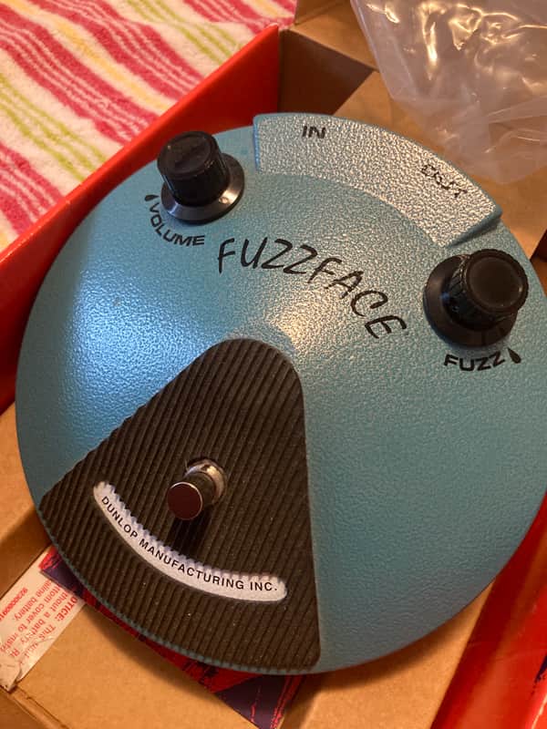 Dunlop JHF1 Jimi Hendrix Signature Fuzz Face 2007 - Present - Blue image 1