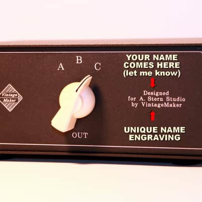 2 In 6 Out TRS Line Switcher Monitor Controller Vintage Maker image 5