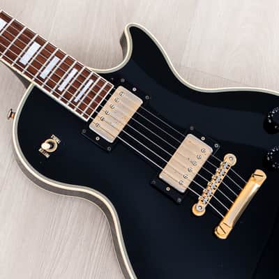 1998 Orville Les Paul Custom LPC-75 Black Beauty Gibson-Licensed, Japan Fujigen image 7
