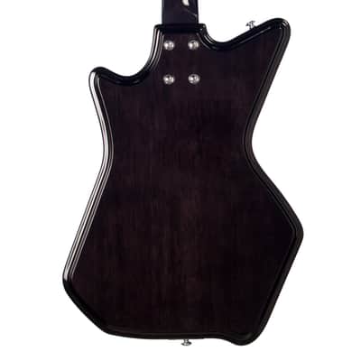 Airline Guitars Jetsons 2P FM Charcoal Flame image 5