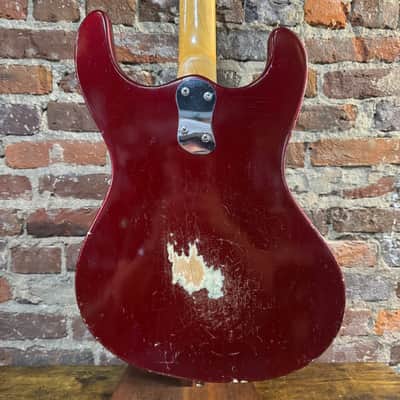 Mosrite The Ventures Model Electric Guitar *RARE* (1964 - Candy Apple Red) image 20