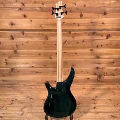 Yamaha TRBX604FM 4-String Electric Bass Guitar - Indigo Blue image 5