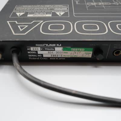 Roland SDE-3000 Digital Delay 1980s - Black image 8