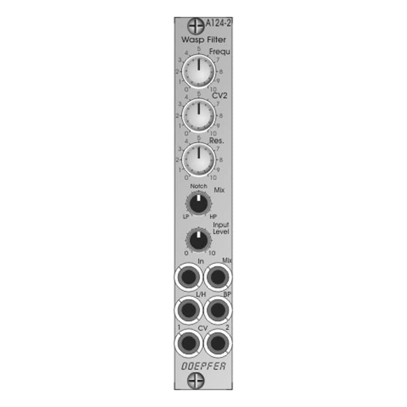 Doepfer A-124-2 Wasp Filter Eurorack Module (Slim Line) image 1