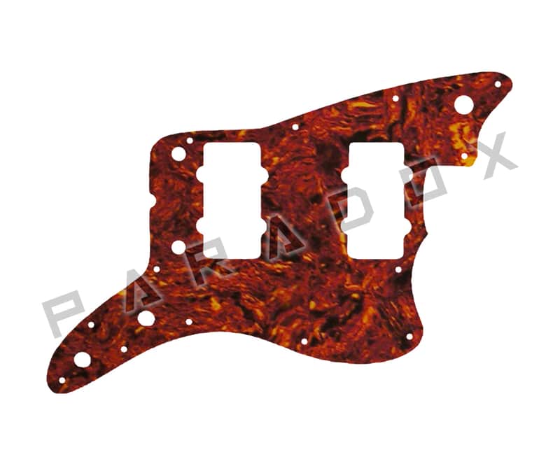 Custom Pickguard For 2011 - 2016 Made in Indonesia Squier Vintage Modified Jazzmaster Special - Tortoise Shell/Parchment/Black/Parchment .090" image 1