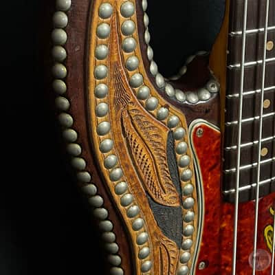 1963/64 Fender Precision Bass  from German famous Country Band Truckstop with case and 2 necks. image 5