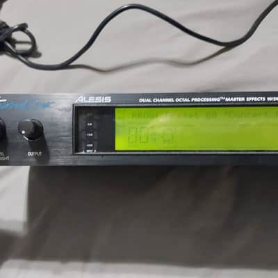 Alesis QuadraVerb 2 Dual Channel Octal Master Effects with Digital I/O 1990s - Black image 2