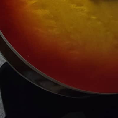 VINTAGE 1970's Encore Les Paul Copy, Figured Cherry Sunburst image 3