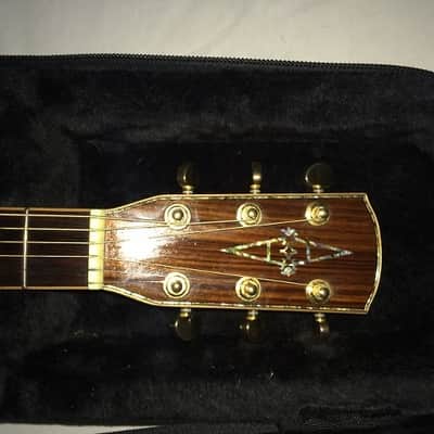 ALVAREZ-PD-100S-ACOUSTIC-TREE-of-LIFE-GUITAR-W-CASE-Exce image 9