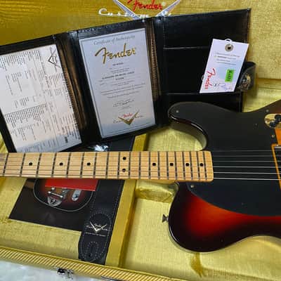 NEW! Fender '52 Journeyman Relic Limited Edition Esquire - Handwound PU's - Custom Shop - Authorized Dealer - Chocolate 3-Tone Sunburst - 7.8 lbs - G05906 image 12