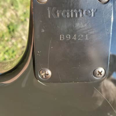 Holy grail evh era Kramer Pacer Carrera 1983 Black image 4