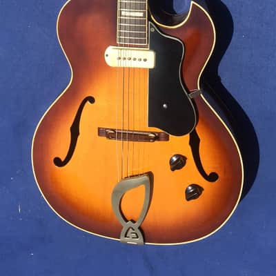 Guild Capri CE100 1956 Cherry Sunburst image 2