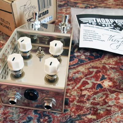 ThorpyFX Boneyard Limited Edition Fuzz Tonebender 2022 - Chrome image 6