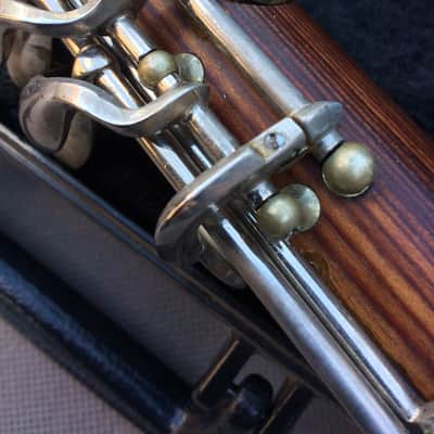 Conn Pan-American Bb Clarinet - Propeller Wood  Clarinet 1950s Cocobolo aka Violin Finish image 10