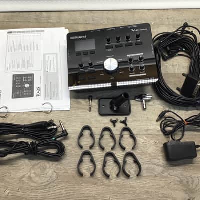 Roland TD-25 Electronic V-Drum Module w/ V Expressions Icons Expansion Pack & More