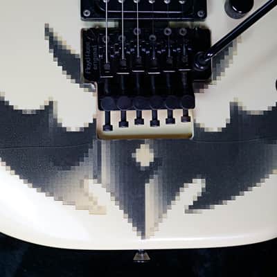 ESP Custom Shop Empire D Chris Degarmo "Queensryche" Signature model MIJ White Pearl W/Triryche 1991 image 11