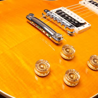 Gibson Les Paul Standard Pré HIstoric Custom Shop 1990 - Trans Amber image 8