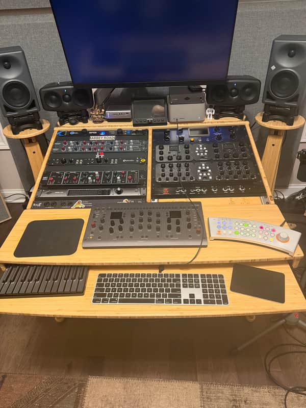 Jamracks MDC Mastering Desk 2022 - Carbonized Bamboo image 1
