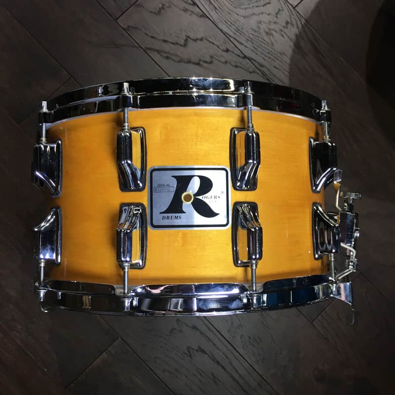 Rogers "Big R" XP-10 Dyna-Sonic 8x14" Maple Snare Drum 1981-1984 image 1