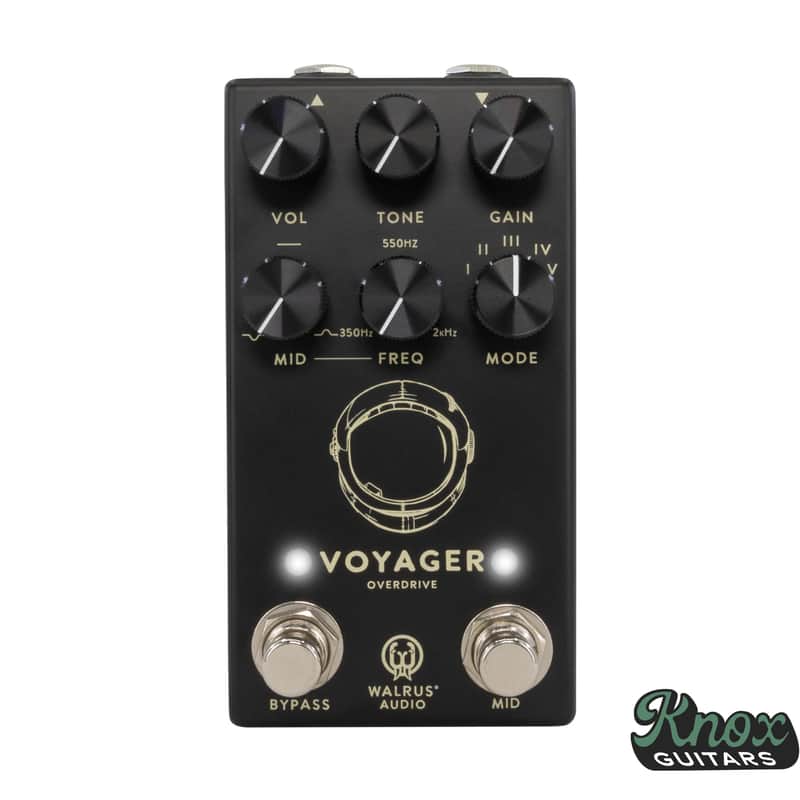 Walrus Audio Voyager MKII Preamp / Overdrive 2024 - Present - Black image 1