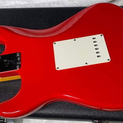 NEW! Fender Custom Shop Special Run '69 Stratocaster NOS Finish - Handwound P/U's - Ferrari Red - Reverse Matching Headstock - 8 lbs - Authorized Dealer - One OFF! SUPRE RARE! G06974 image 11