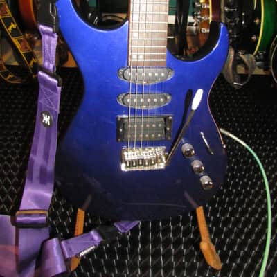 Samick Silvertone SIK1 Superstrat 2002 - Metallic Purple image 4