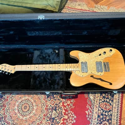 Fender Classic Series 72 Thinline Telecaster Natural Maple + HARD CASE image 11