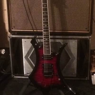 BC Rich Ignitor USA Custom Shop 2013/14? Black/Red Burst image 5