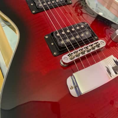 Hagstrom Ultra Swede Elec Guitar -Burgundy Burst image 3