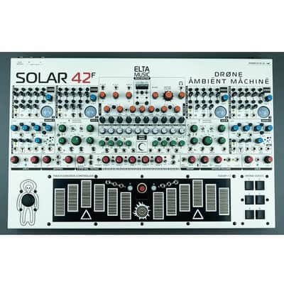 Elta Music Solar 42F Drone Ambient Machine & Semi-Modular Synthesiser (cream) image 1