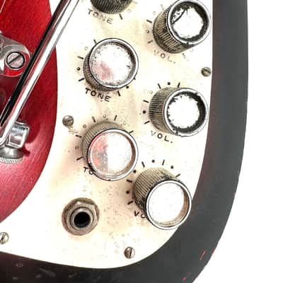 Kay Vanguard II Triple Pickup 1961 - 1966 - Redburst image 8