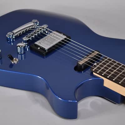 2024 Manson M-Series MB-1 Sustainer Gloss Bluebell Finish W/MONO Bag image 9
