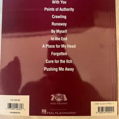Linkin Park - Hybrid Theory - Guitar tab / tablature Book image 2